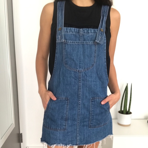 Overall/skirt denim - Picture 1 of 4